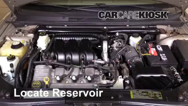 2005 Mercury Montego Premier 3.0L V6 Líquido limpiaparabrisas Agregar líquido